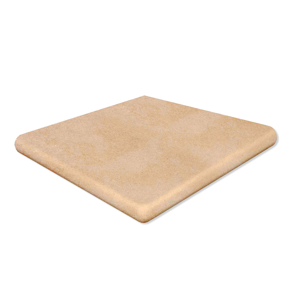 Gulvflis Capri Rett Trappenese Hjørne Beige Matt 33x33 cm